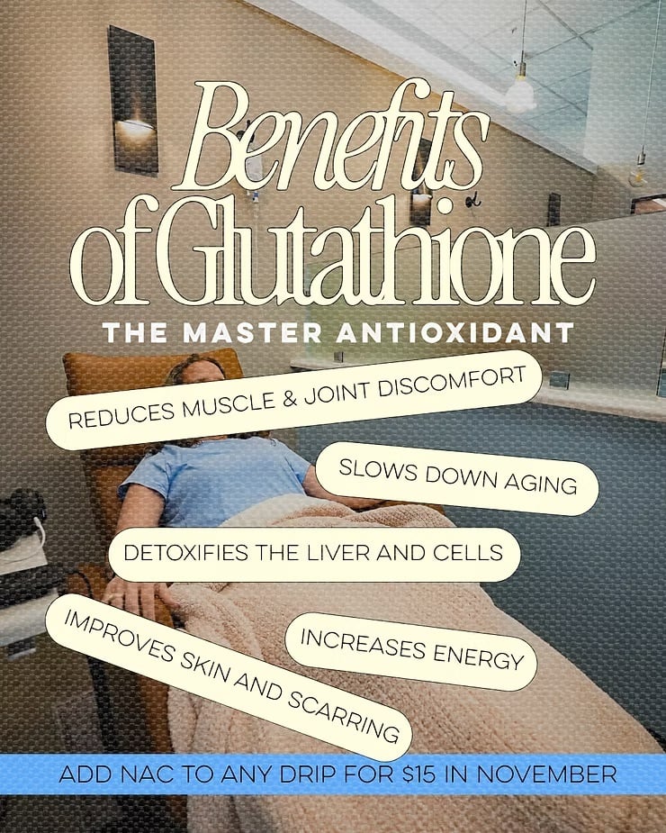 Glutathione: The Drip of the Week (and Why Everyone’s Talking About It)